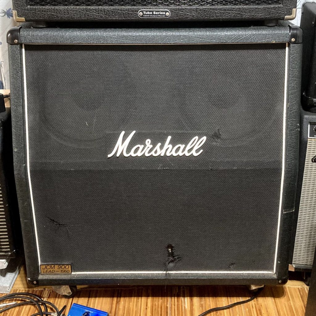 作業日誌】Marshall 1960A キャビネット修理+α | Mirage Leaf Craftworks